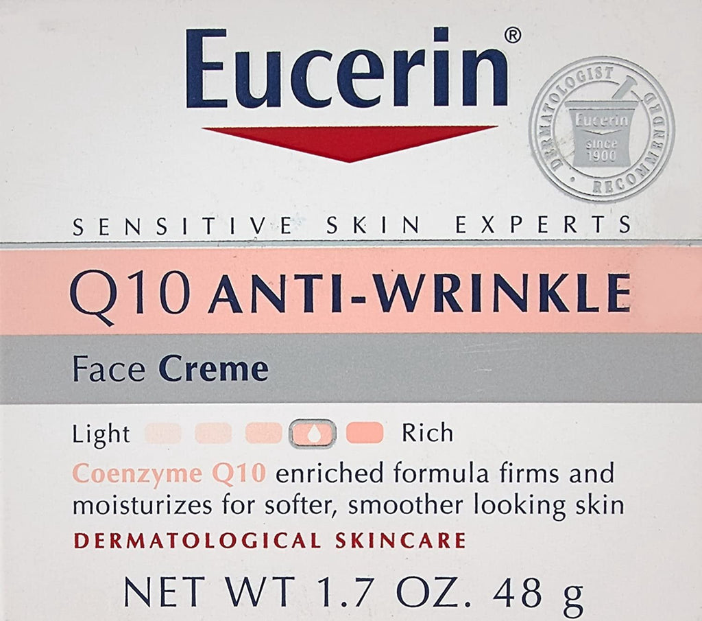 Eucerin Sensitive Skin Experts Q10 Anti-Wrinkle Face Creme 1.70 oz