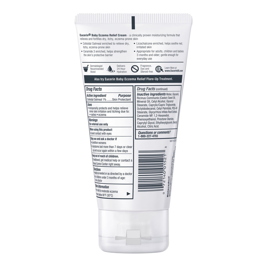 Eucerin Eucerin Eczema Relief Body Cream, 5 Ounce - 2 Pack