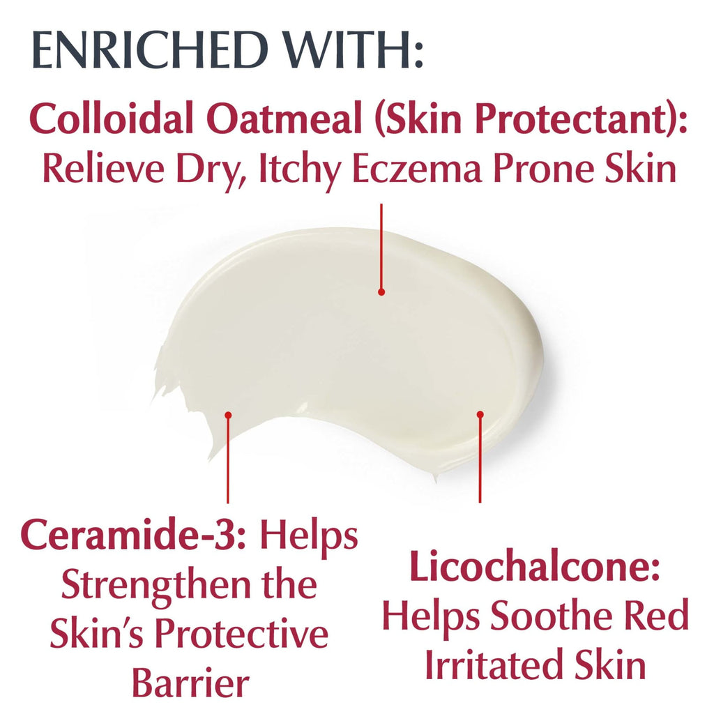 (3 pack) Eucerin Baby Eczema Relief Body Cream with Colloidal Oatmeal , 5 oz Tube