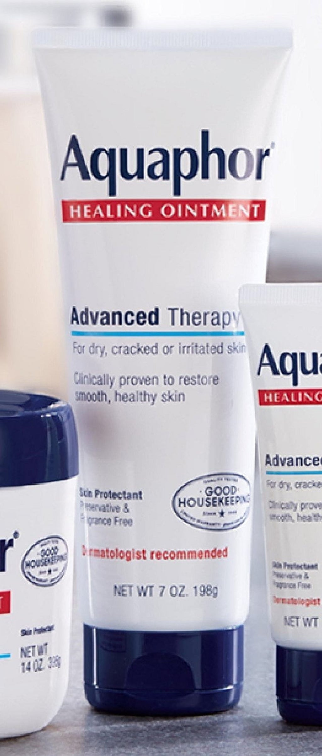 Aquaphor Advanced Therapy Healing Ointment Skin Protectant, 7 oz