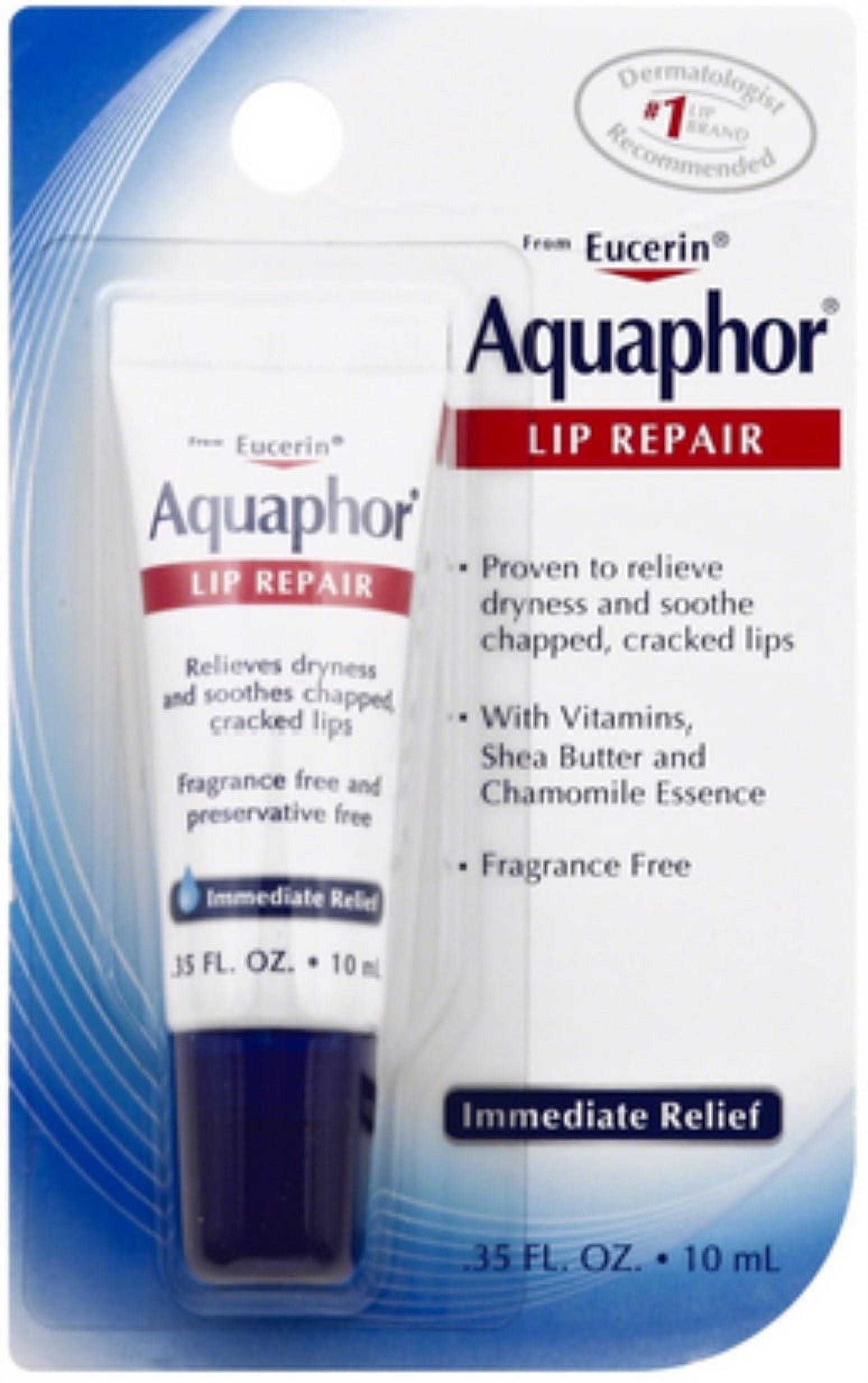 Aquaphor Lip Repair 0.35 oz (Pack of 4)