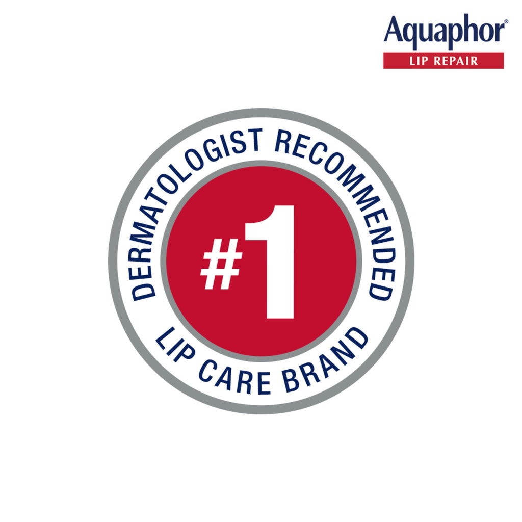 Aquaphor Lip Ointment, Lip Balm with Shea Butter, 0.35 fl oz, 2 Pack