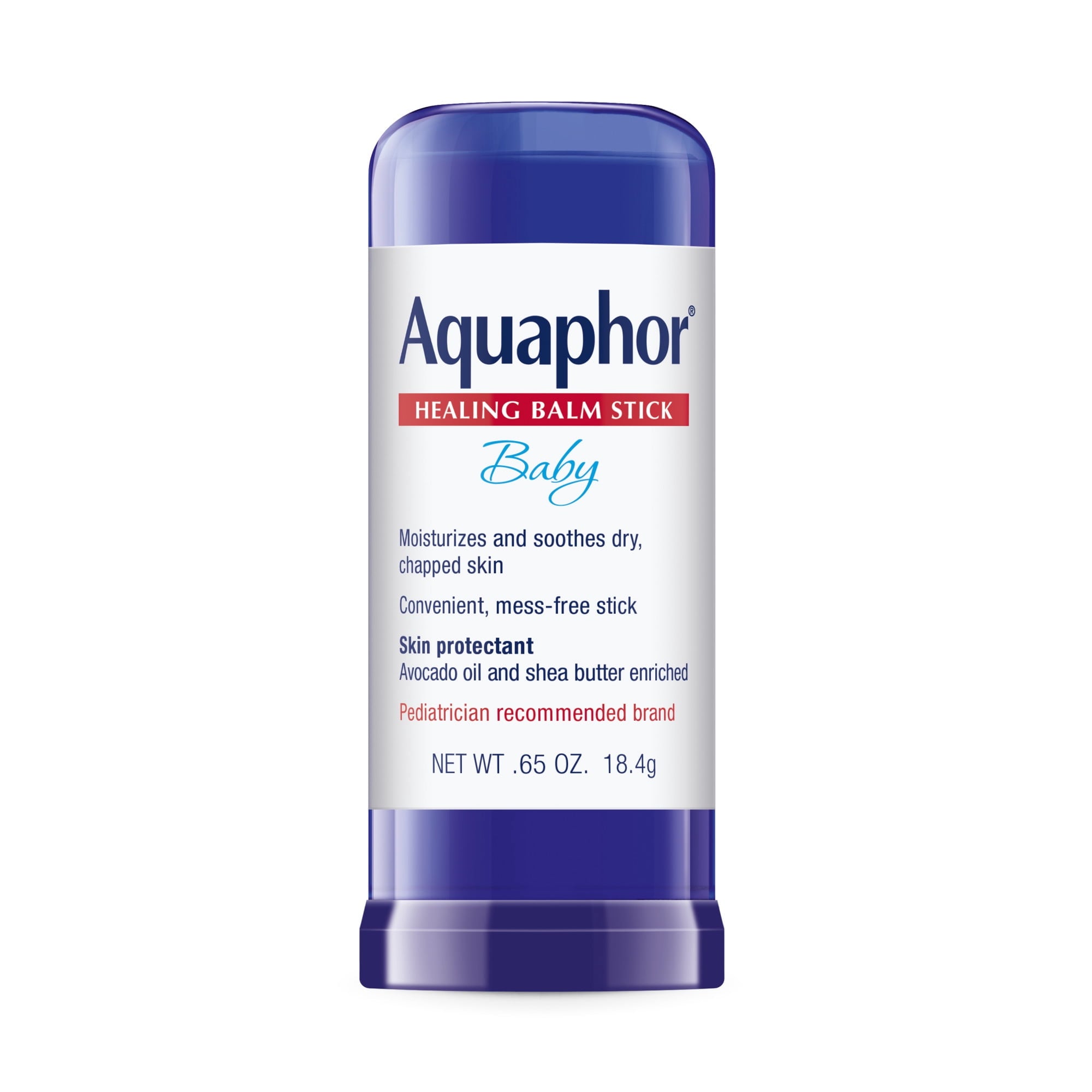 (2 pack) Aquaphor Baby Healing Balm Stick for Dry, Chapped, Chafed Skin, Hypoallergenic, Mess-Free, 0.65 oz