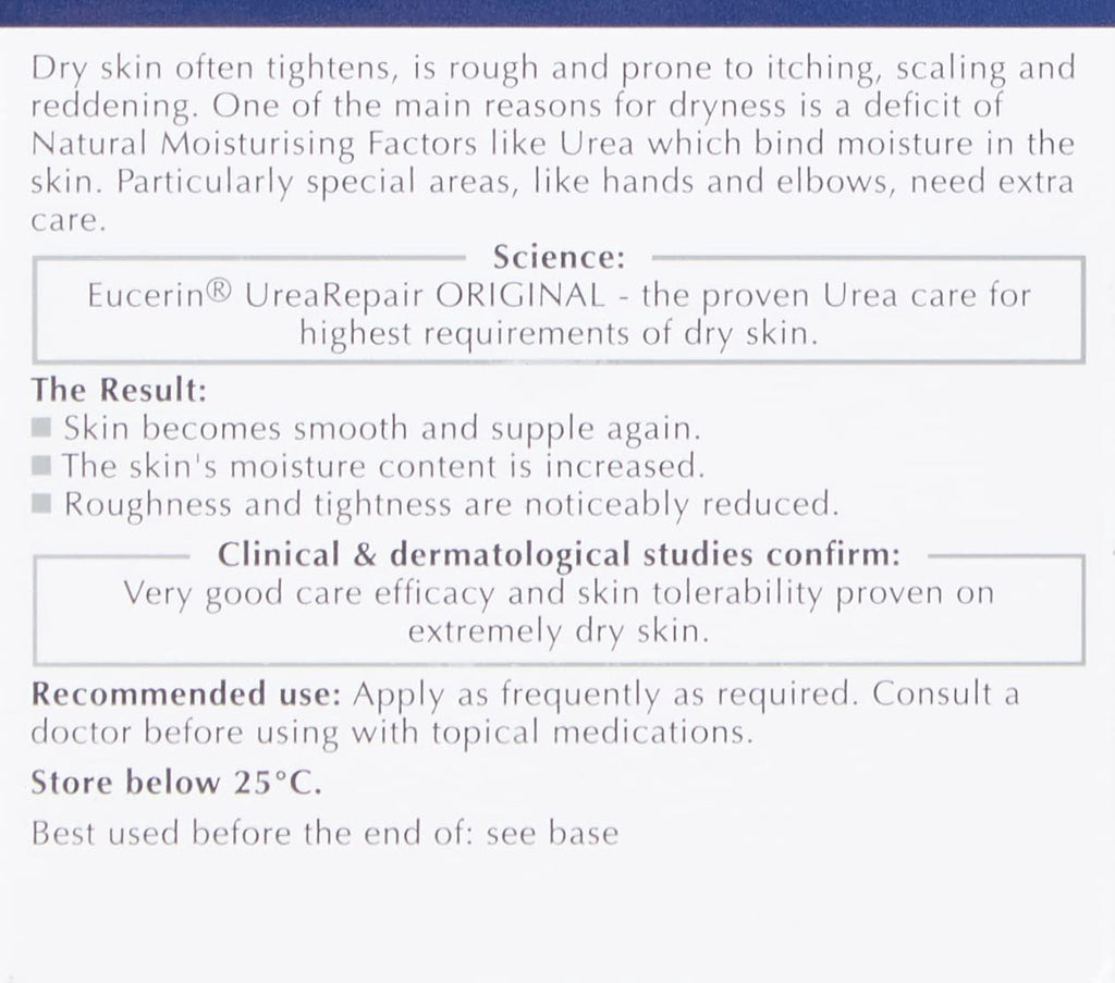 Eucerin Dry Skin Replenishing Cream - 5% Urea 75ml