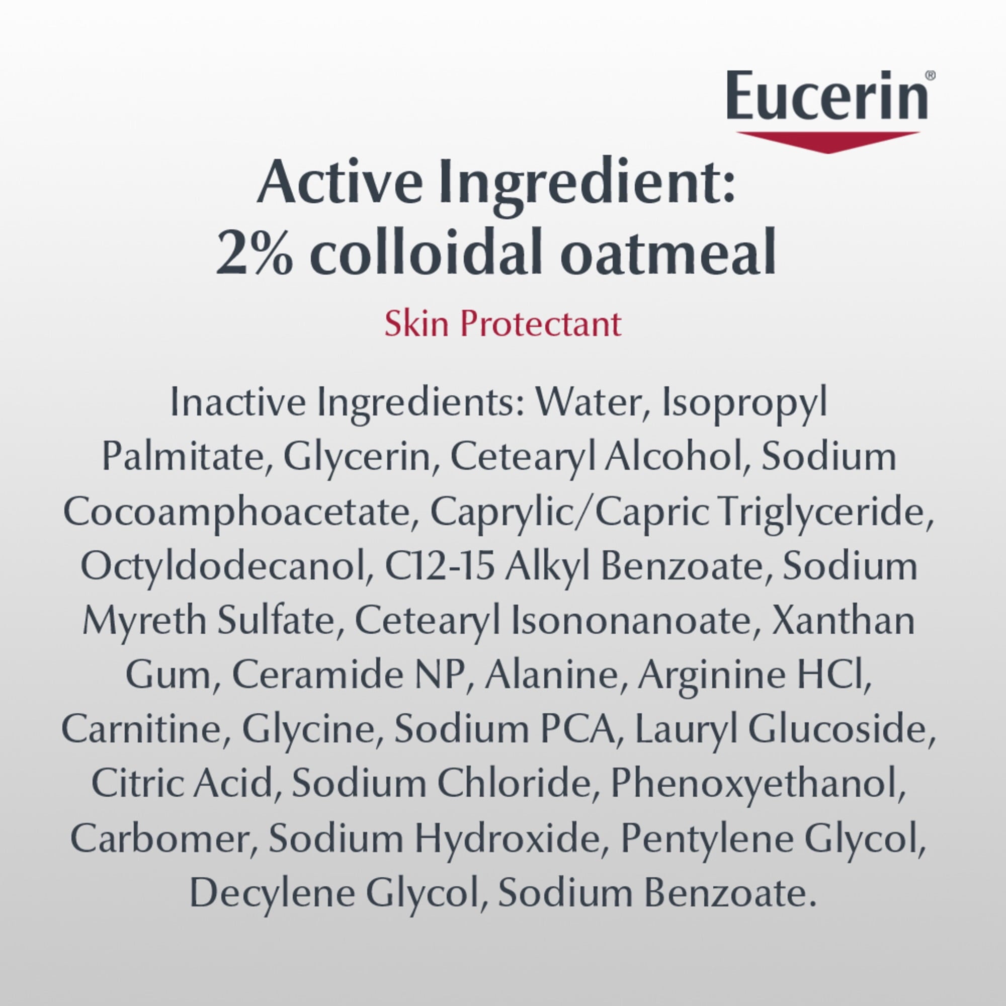 Eucerin Baby Eczema Relief, Fragrance Free, Cream Body Wash, 13.5 fl oz Bottle