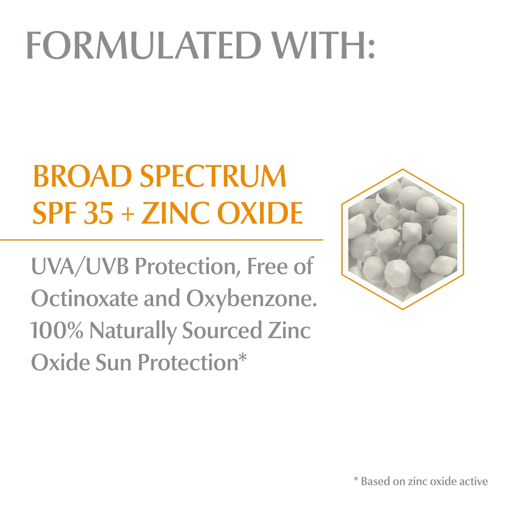 Eucerin Sun Sensitive Mineral Tinted Face Sunscreen Lotion with Zinc Oxide, SPF 35, 1.7 fl oz