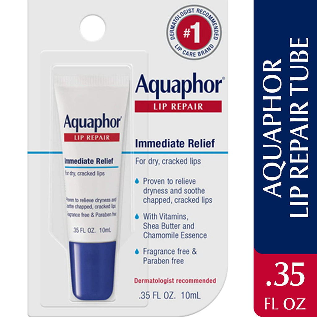 Aquaphor Lip Repair 0.35 oz (Pack of 4)