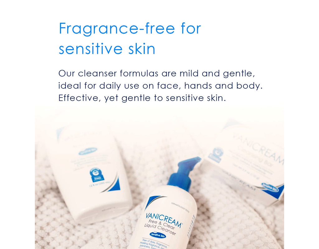 Vanicream, Liquid Cleanser, For Sensitive Skin, 8 fl oz Pack of 3