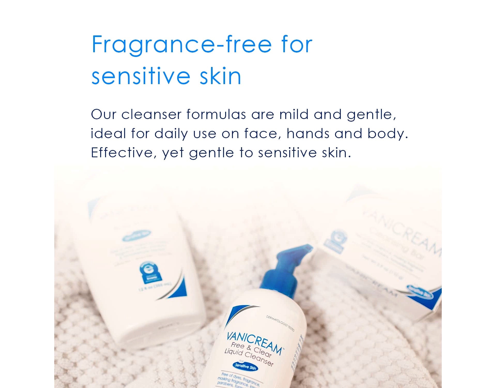 Vanicream, Liquid Cleanser, For Sensitive Skin, 8 fl oz Pack of 3