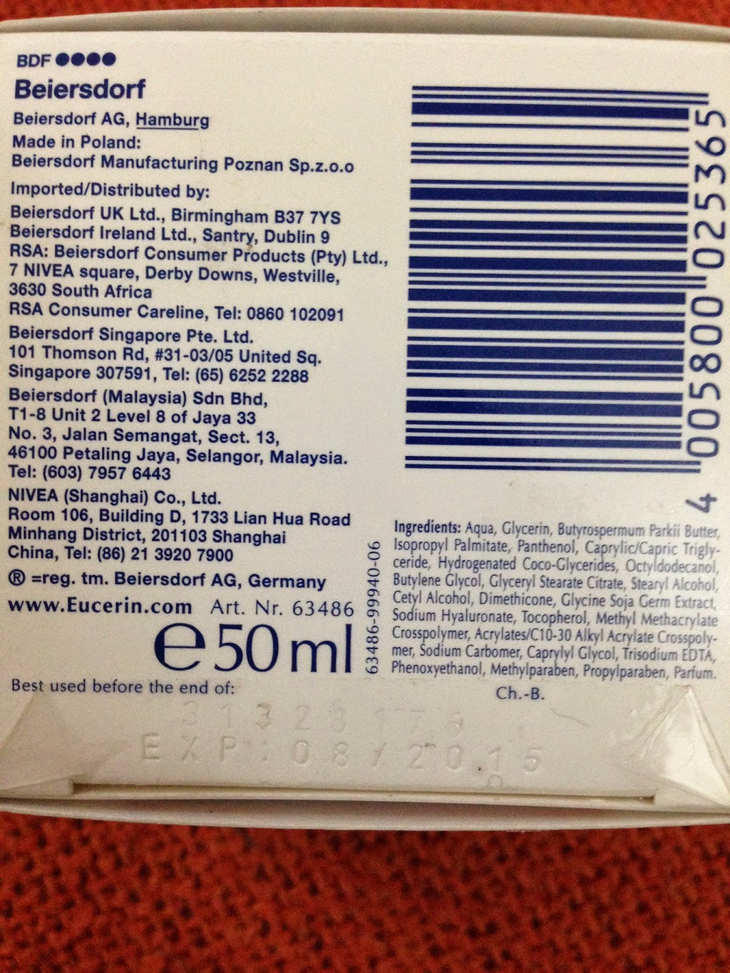 Eucerin Anti-Age Hyaluron-Filler Night Cream 50ml