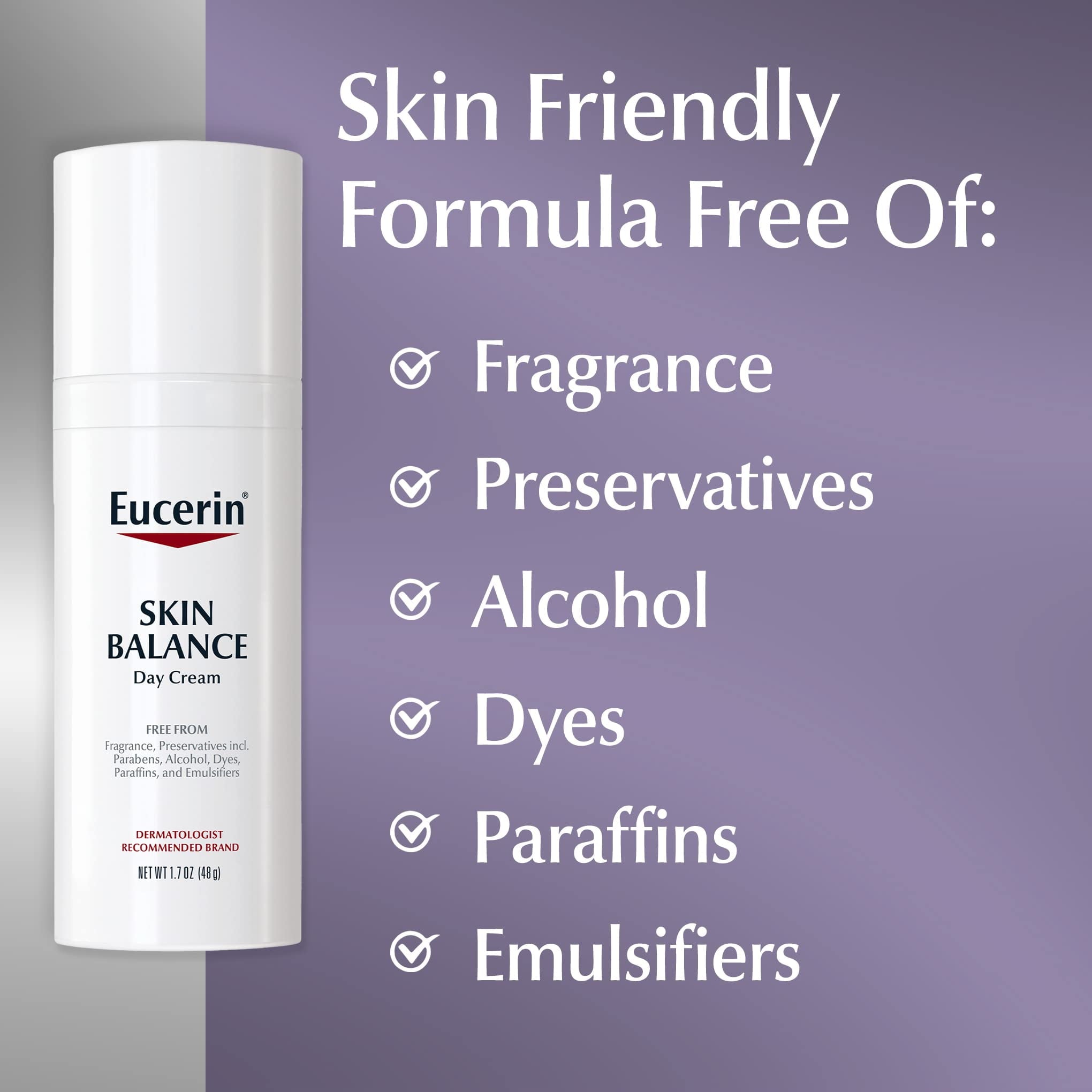 Eucerin Skin Balance Facial Day Cream with Tri-Balance Complex - 1.7 oz / 48 g