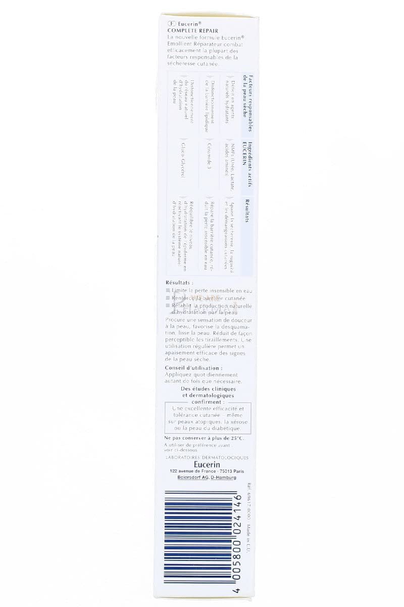 Eucerin Complete Repair Emollient Lotion 10% Urea 250 ml