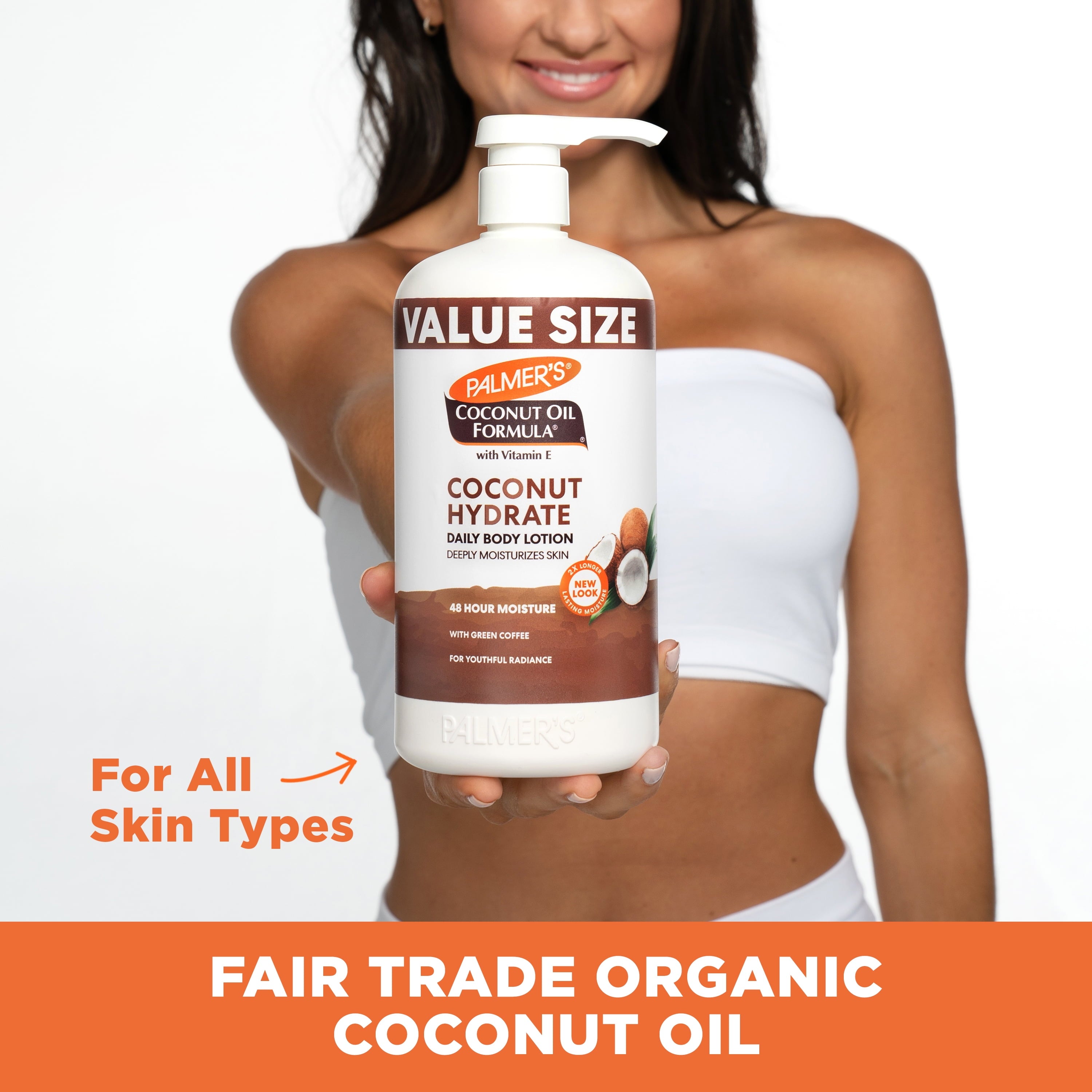 Palmer's Coconut Oil Formula Body Lotion for Dry Skin, 33.8 fl. oz.