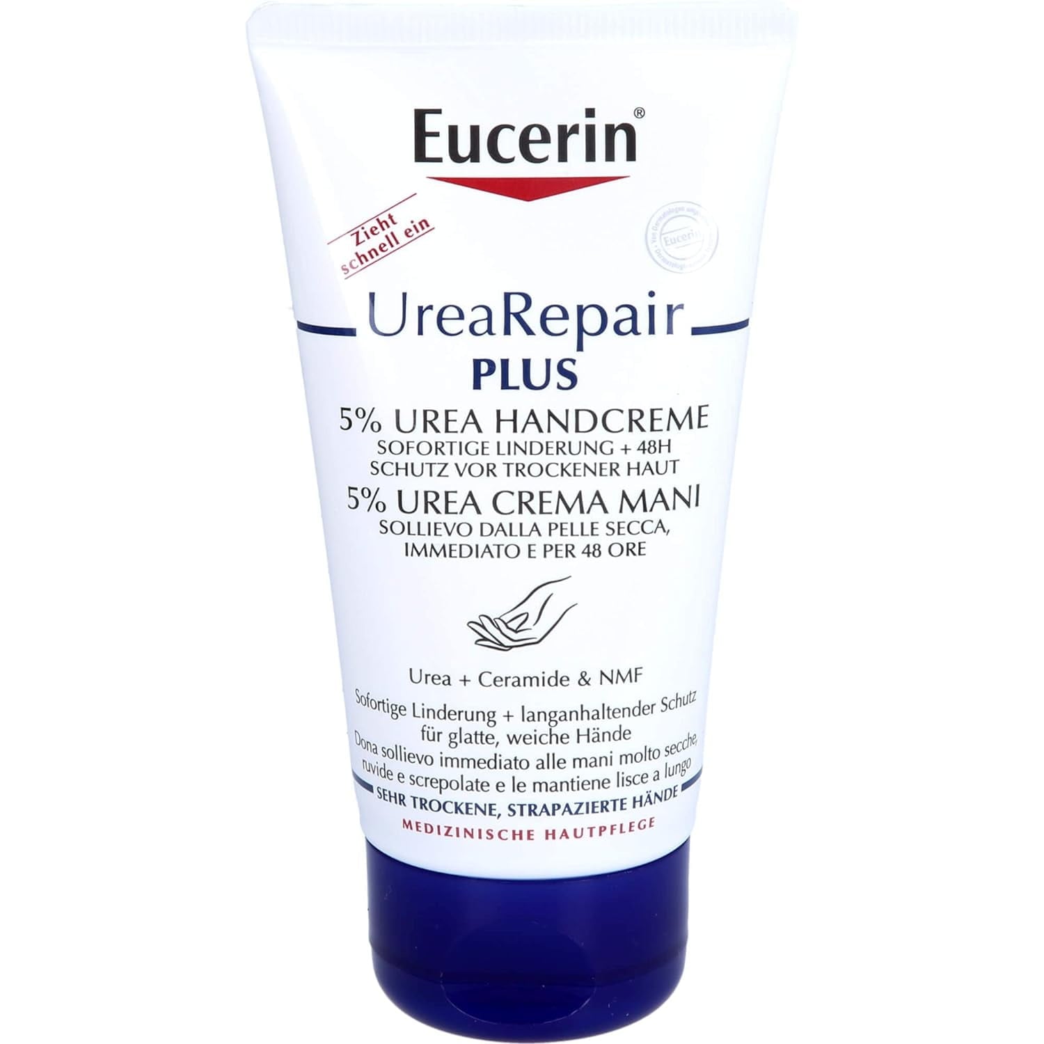 Eucerin UreaRepair PLUS Hand Cream 5% Urea 75 mL