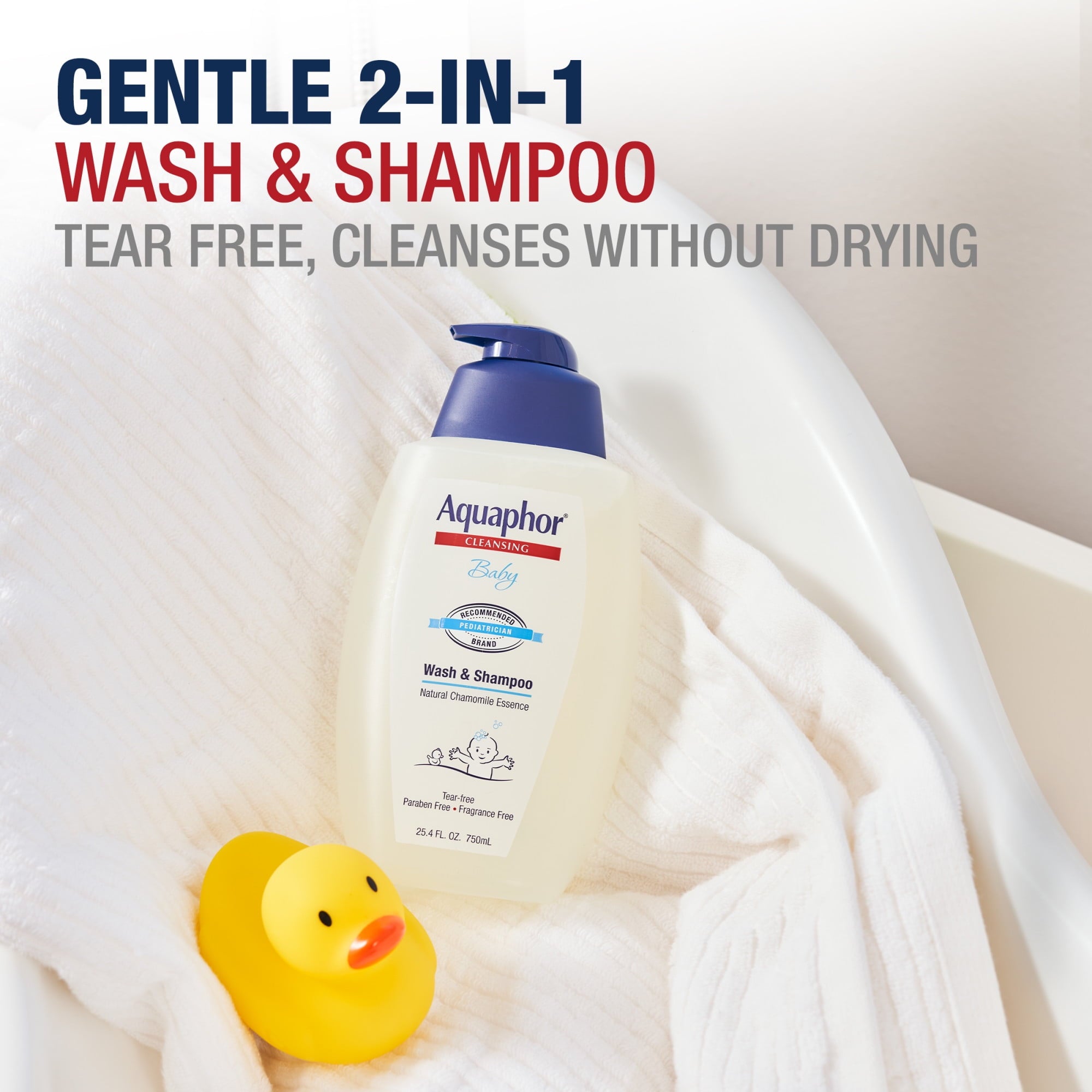 Aquaphor Baby Skincare Essentials Gift Set with Baby Wash, Ointment and Diaper Rash Cream, 3 Piece