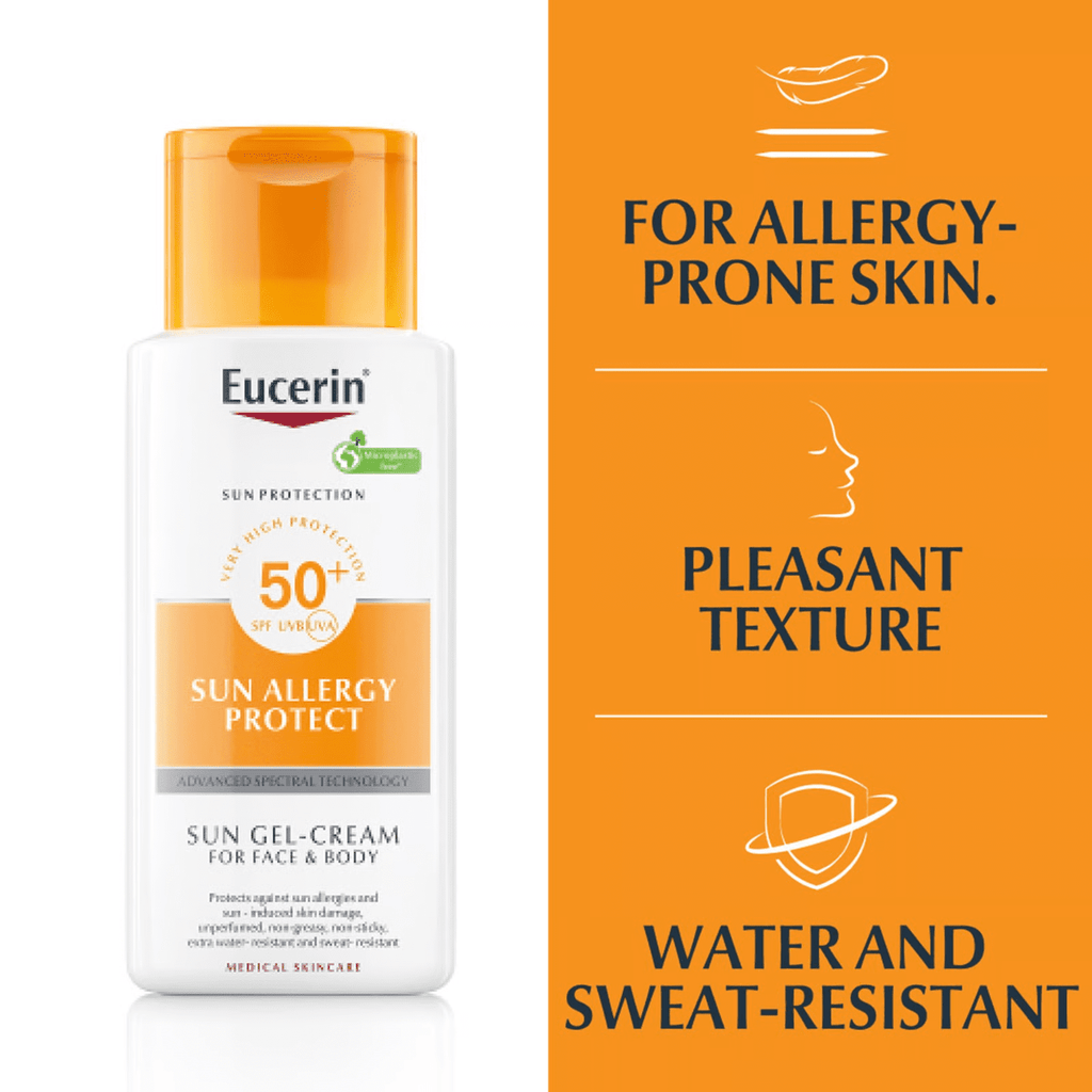 Eucerin Sun Allergy Protect Sun Gel-Cream SPF50+ 150ml (5.07floz)