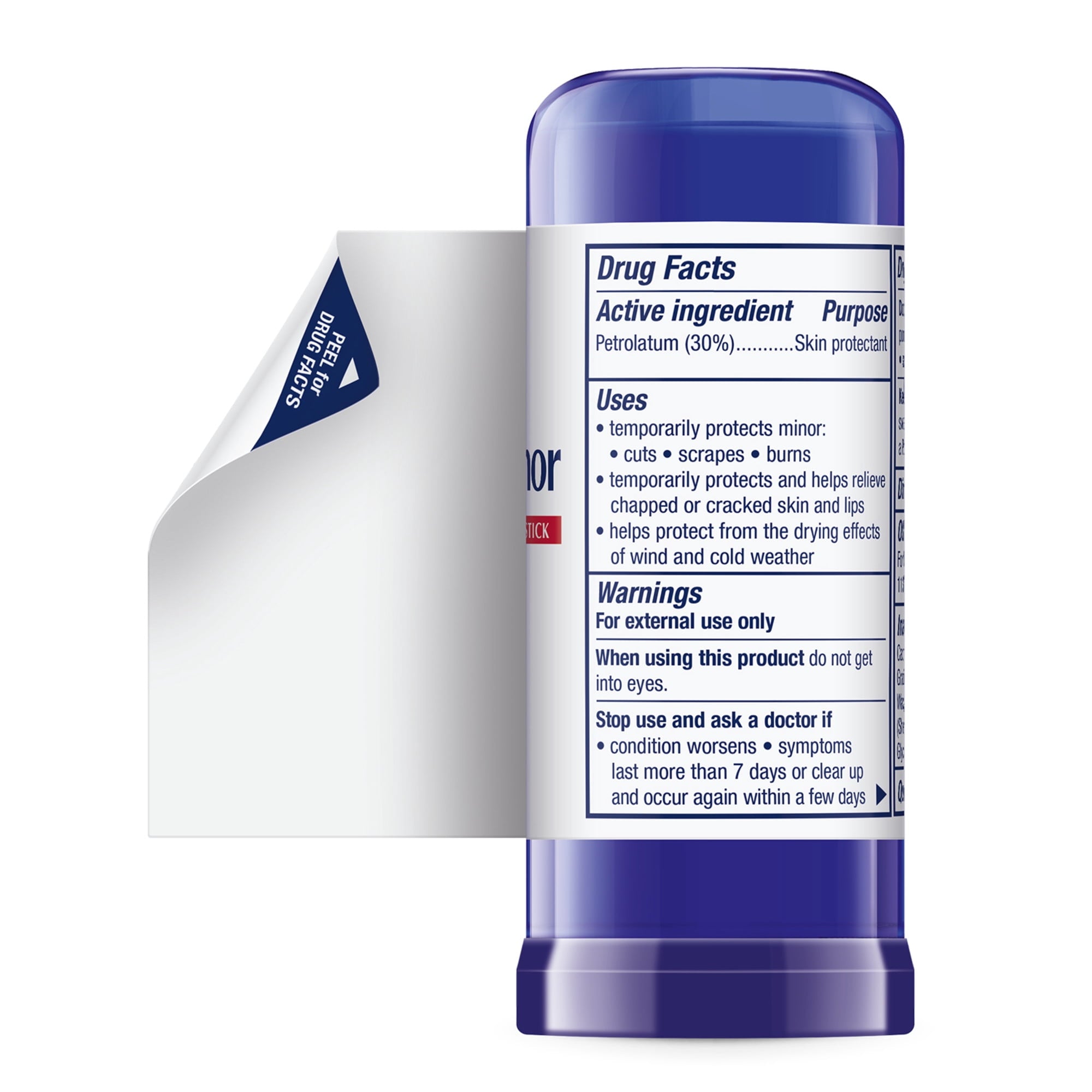 (2 pack) Aquaphor Baby Healing Balm Stick for Dry, Chapped, Chafed Skin, Hypoallergenic, Mess-Free, 0.65 oz