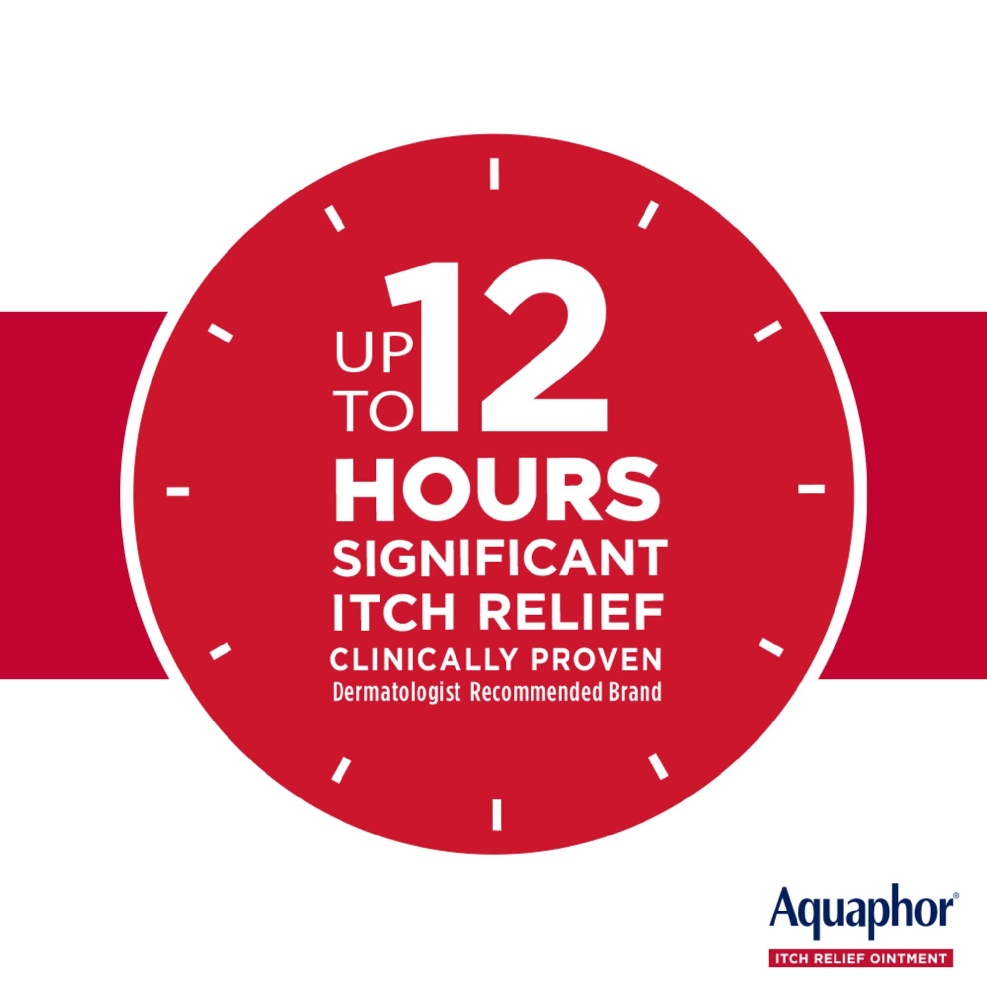 Aquaphor Itch Relief Ointment, Hydrocortisone Anti-Itch Cream, Fast-Acting, 1 oz
