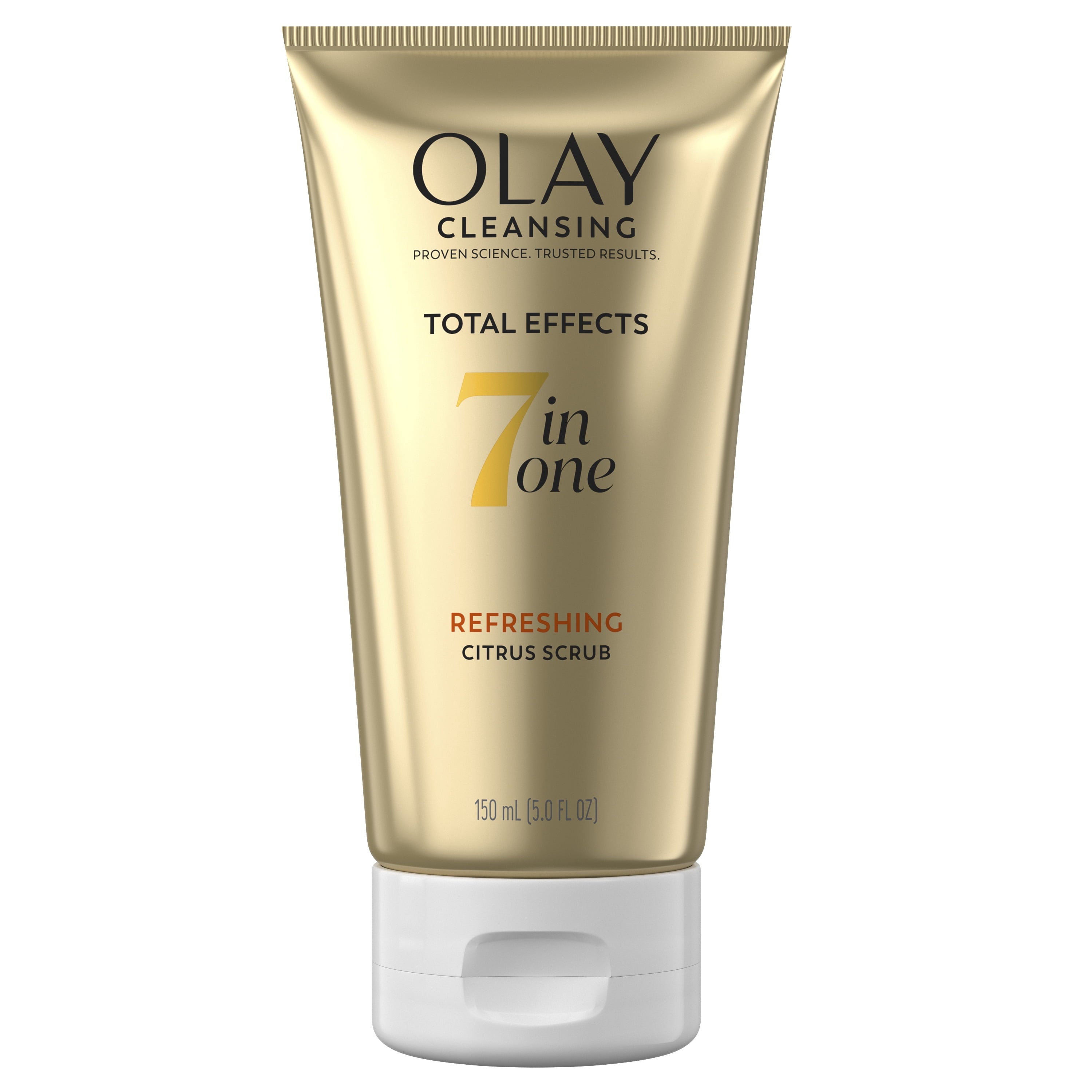 Olay Total Effects Refreshing Citrus Scrub Face Cleanser, 5.0 fl oz