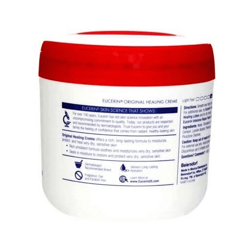 Eucerin Original Healing Creme 16 oz (Pack of 3)