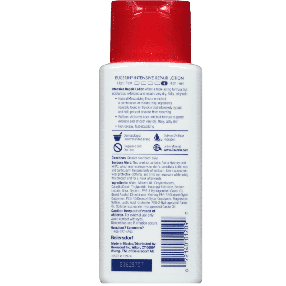 Eucerin Intensive Repair Very Dry Skin Lotion 5 fl. oz.