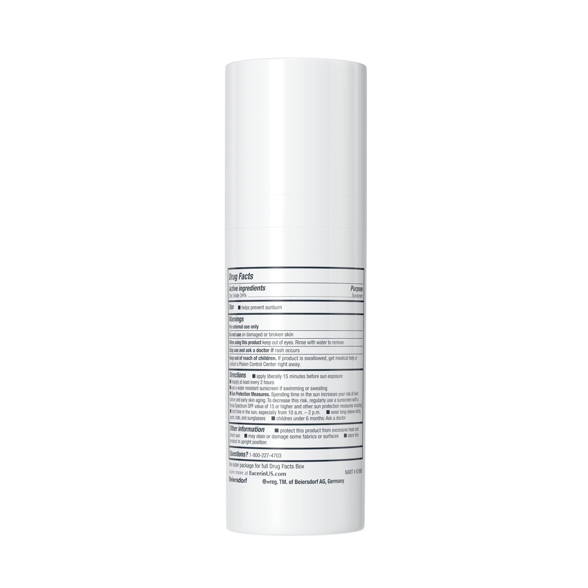 Eucerin Sun Sensitive Mineral Tinted Face Sunscreen Lotion with Zinc Oxide, SPF 35, 1.7 fl oz