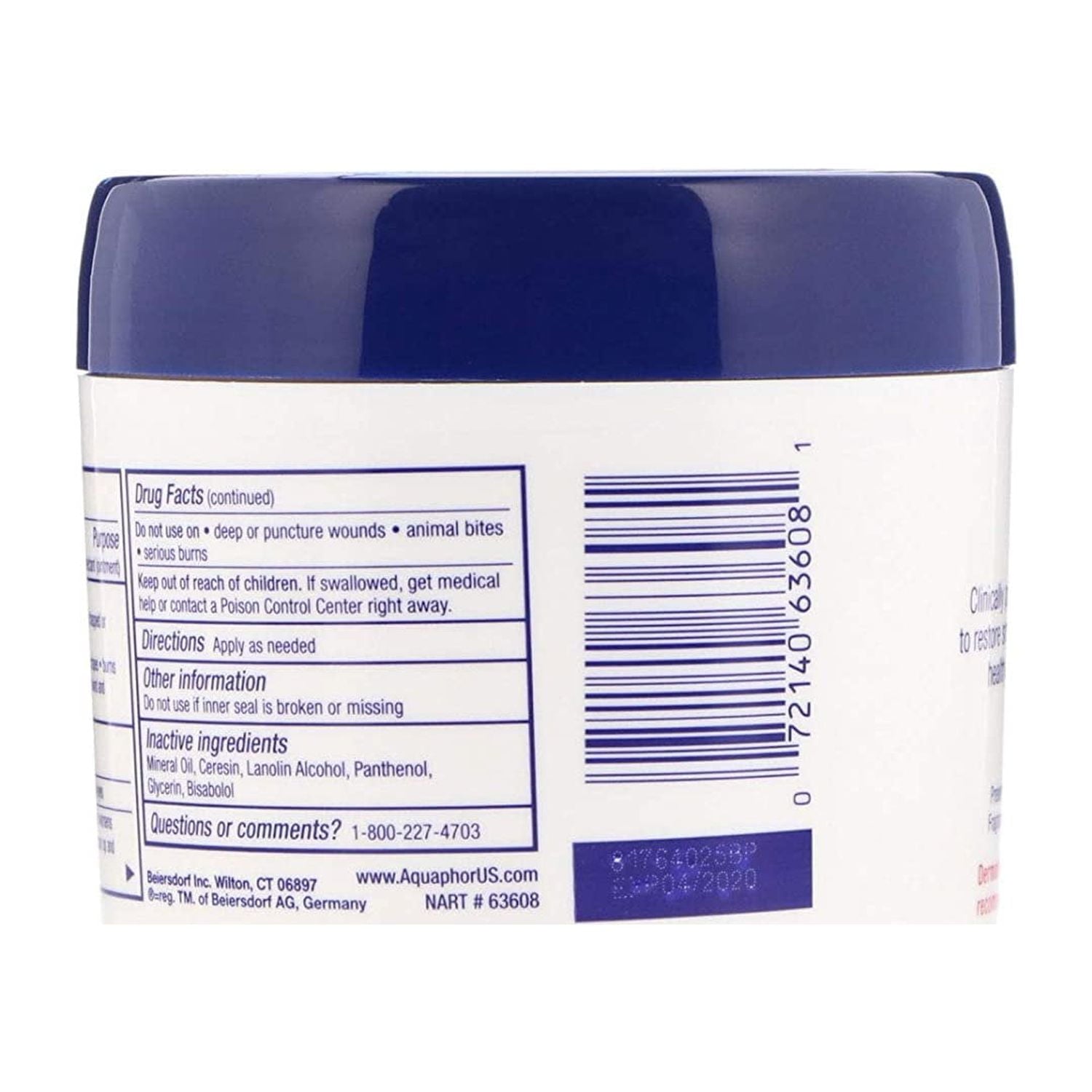 Aquaphor Original Severely Dry Skin Treatment Ointment