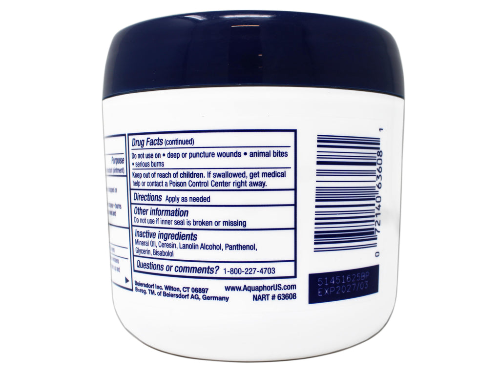 Aquaphor Advanced Therapy Healing Ointment, 14 Ounce (Pack of 2)