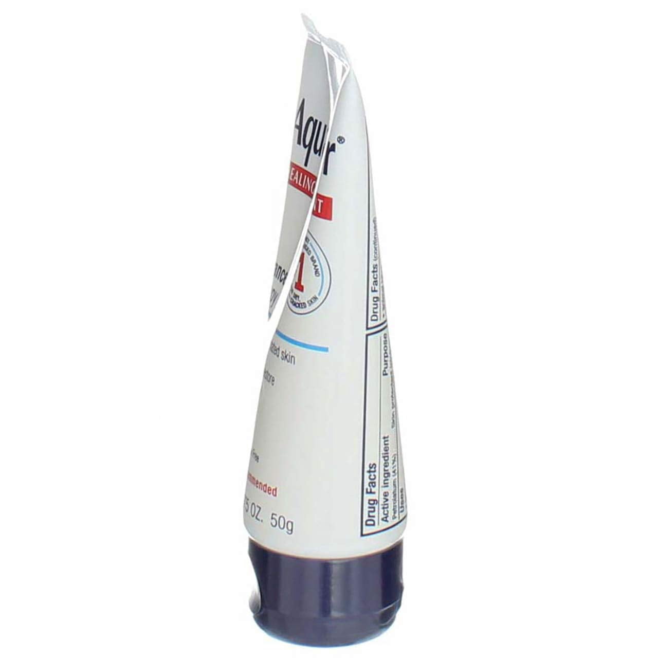 Aquaphor Healing Ointment Advanced Therapy Skin Protectant for Dry Cracked Irritated Skin, 1.75 oz Tube