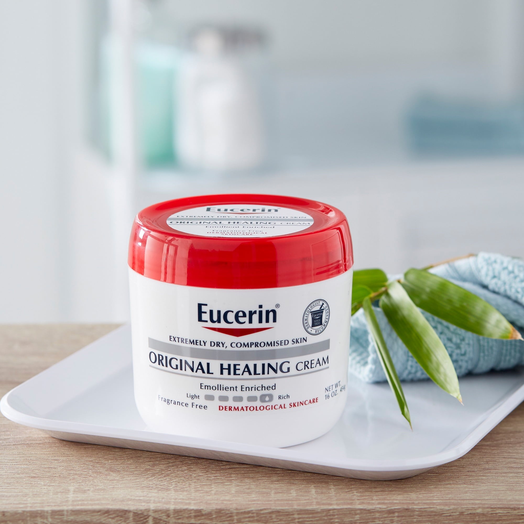 Eucerin Original Unscented Hand and Body Moisturizer Cream 16 oz. Jar 72140000021 1 Ct