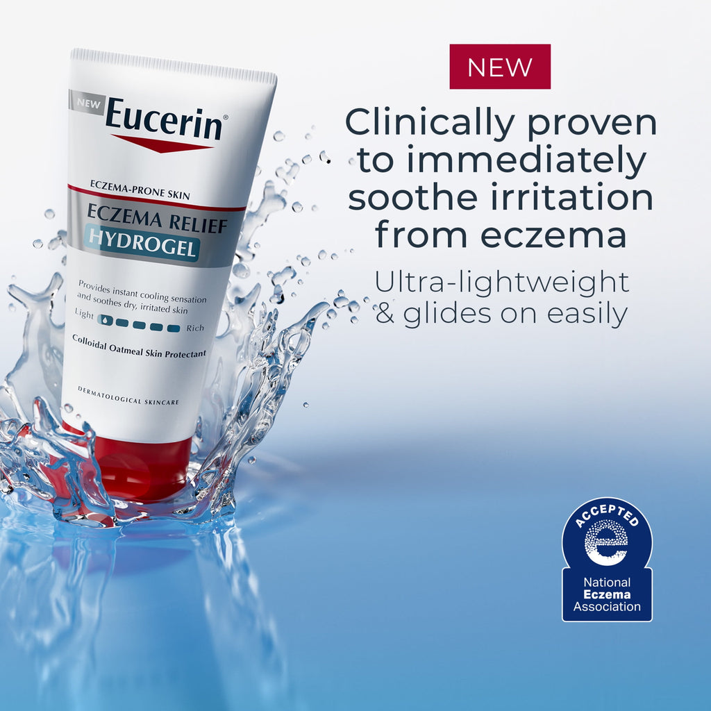 Eucerin Eczema Relief Hydrogel Moisturizer for Dry, Itchy, Eczema-Prone Skin, 5 fl oz Tube