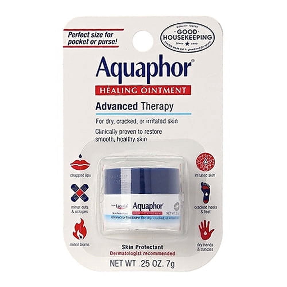 Aquaphor Advanced Therapy Healing Ointment For Skin Protectant, 0.25 Oz, 6 Pack