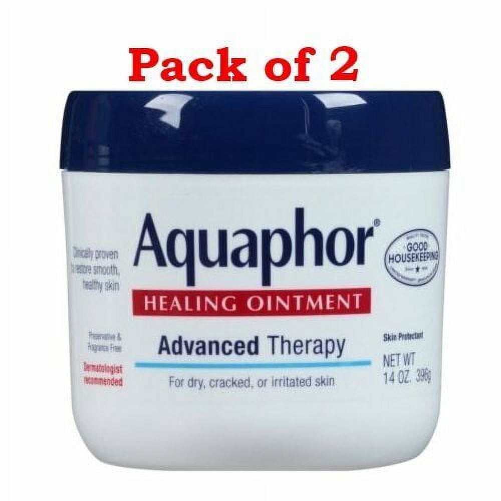 Aquaphor Baby Healing Ointment Advanced Therapy Skin Protectant, 14 Ounce