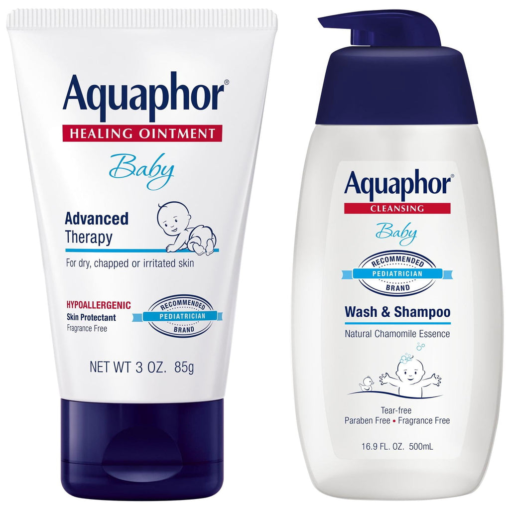 Aquaphor Baby Everyday Essentials Kit, Baby Essentials 2-Piece Kit