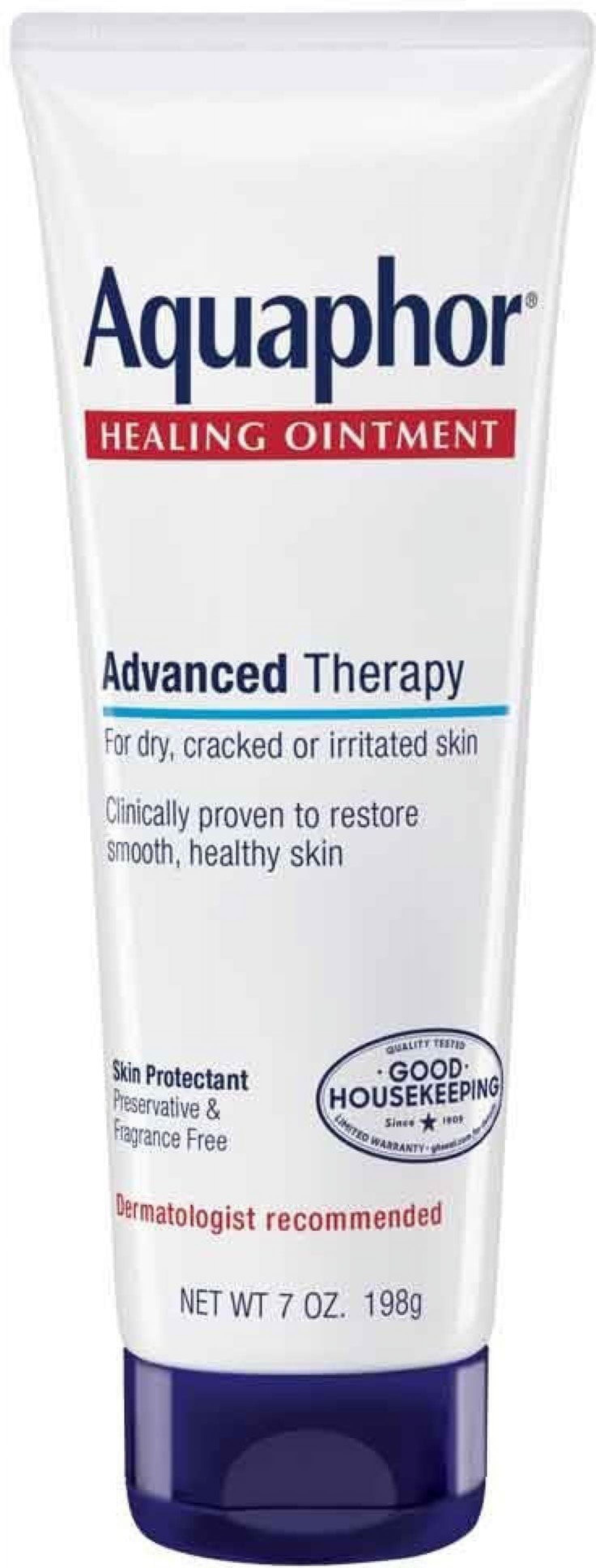 Aquaphor Healing Ointment Advanced Therapy Skin Protectant 7 oz (Pack of 6)