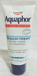 Aquaphor Healing Ointment for Dry, Cracked or Irritated Skin, 1.75 oz, 2 Pack