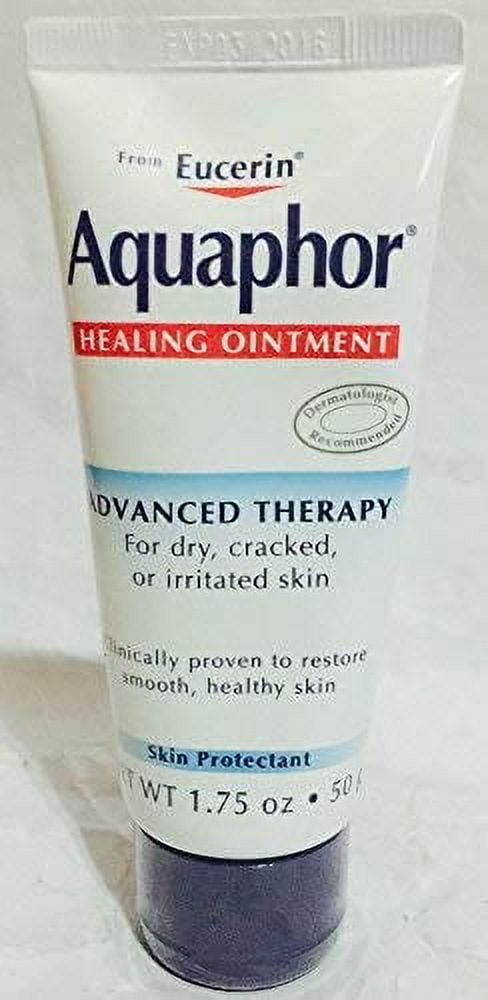 Aquaphor Healing Ointment for Dry, Cracked or Irritated Skin, 1.75 oz, 3 Pack