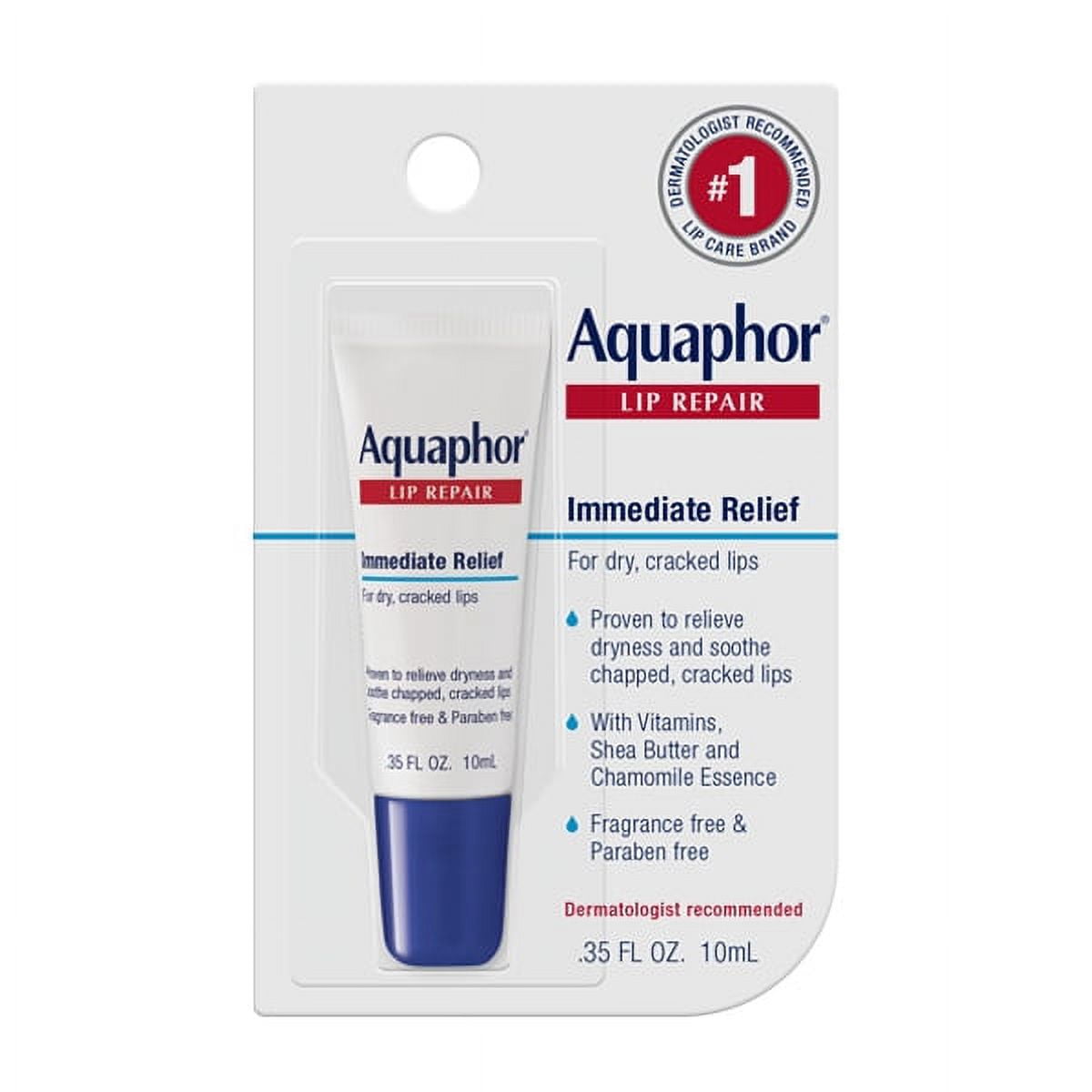 Aquaphor Lip Repair Dry, Chapped Lip Balm, 0.35 oz