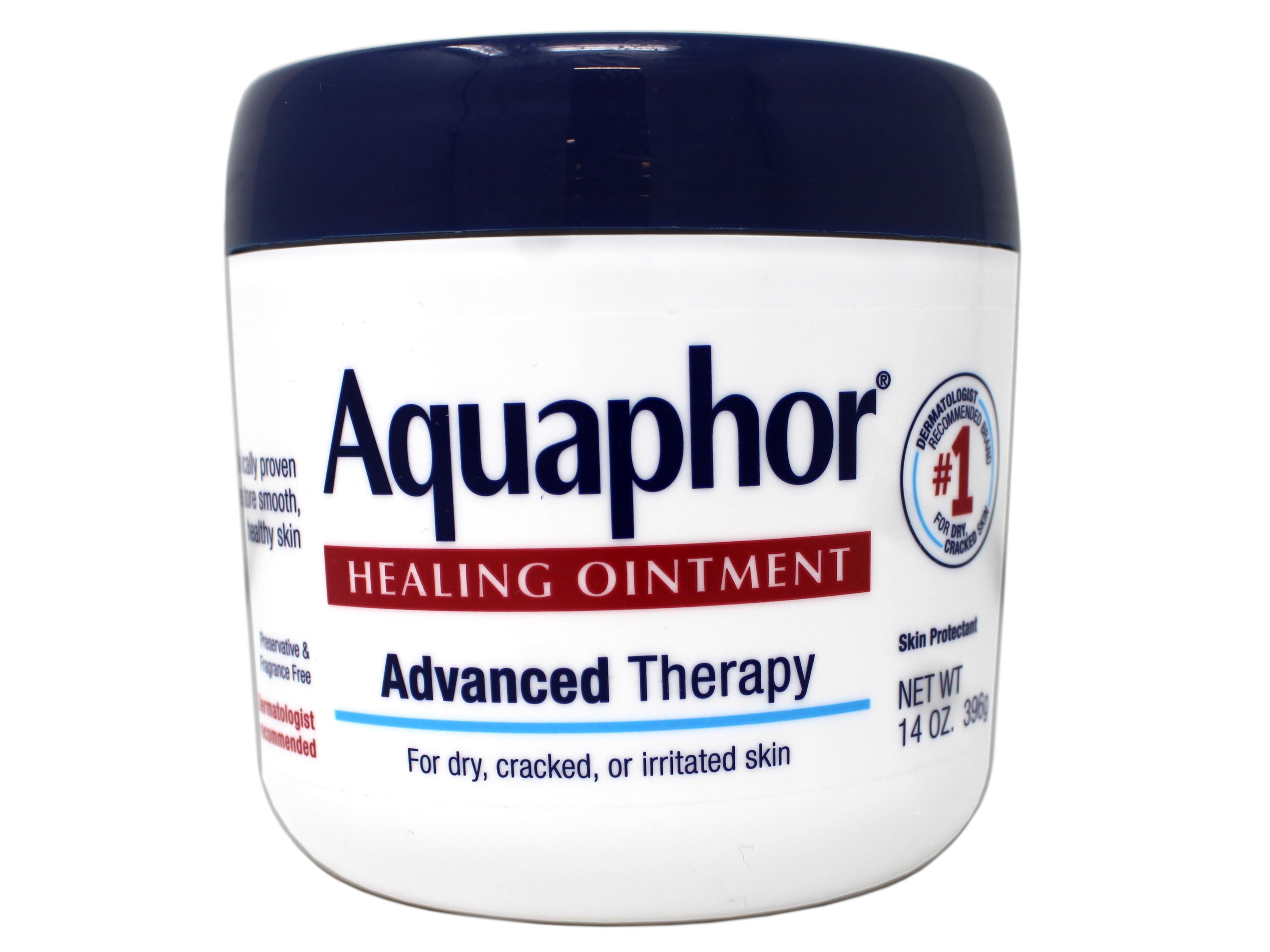 Eucerin Aquaphor Advanced Therapy Healing Ointment For Dry, Irritated Skin - 14 Oz, 3 Pack