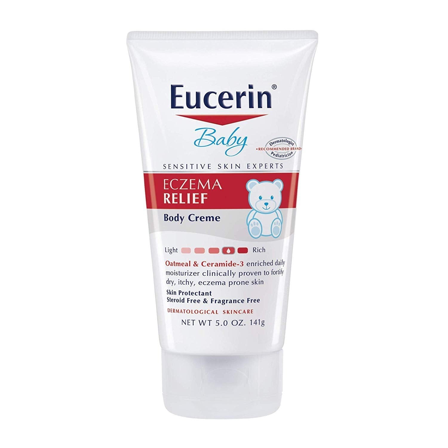 Eucerin Baby Eczema Relief Body Creme, 5.0 Ounce (Pack of 6)