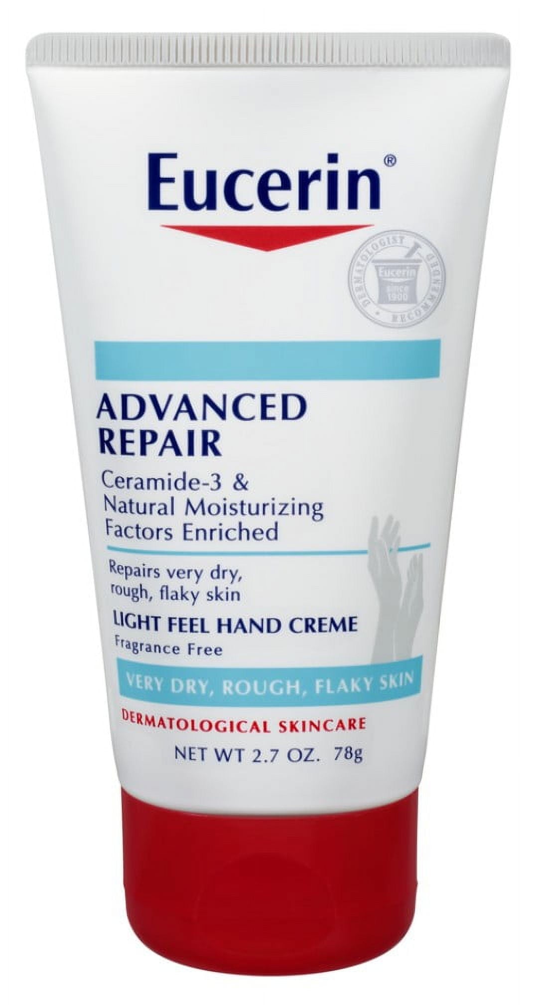 Eucerin Creme Advanced Repair Hand 2.7oz Tube (Pack of 3)