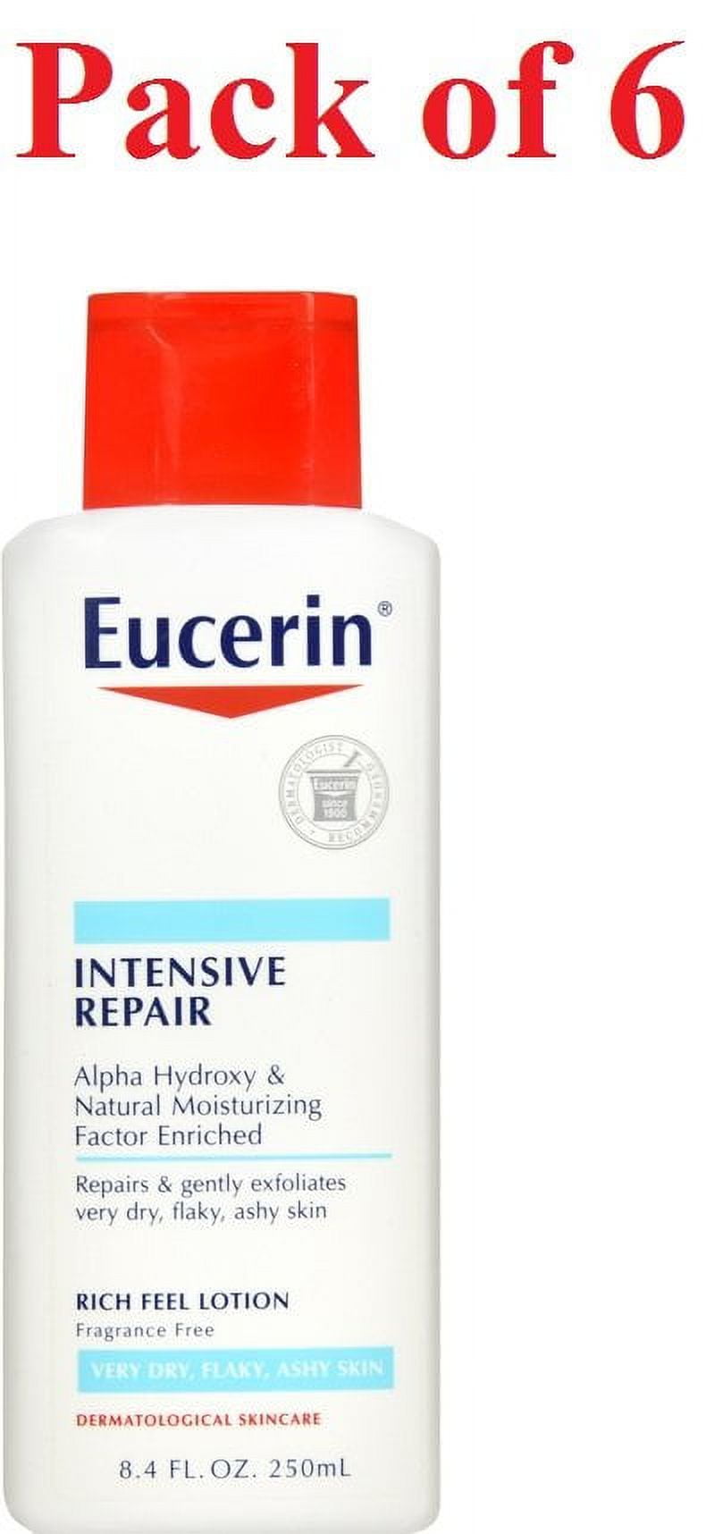Eucerin Intensive Repair Lotion - 8.4 oz, Pack of 6