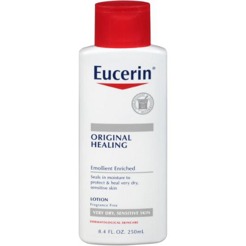 Eucerin Moisturizing Lotion, Original, 8.4 oz (Pack of 2)