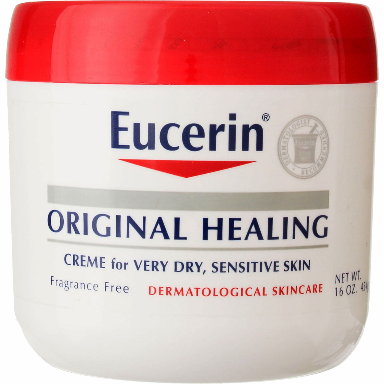 Eucerin Original Healing Rich Creme 16 oz (Pack of 4)