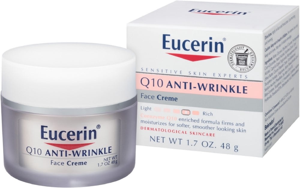 Eucerin Sensitive Skin Experts Q10 Anti-Wrinkle Face Creme 1.70 oz