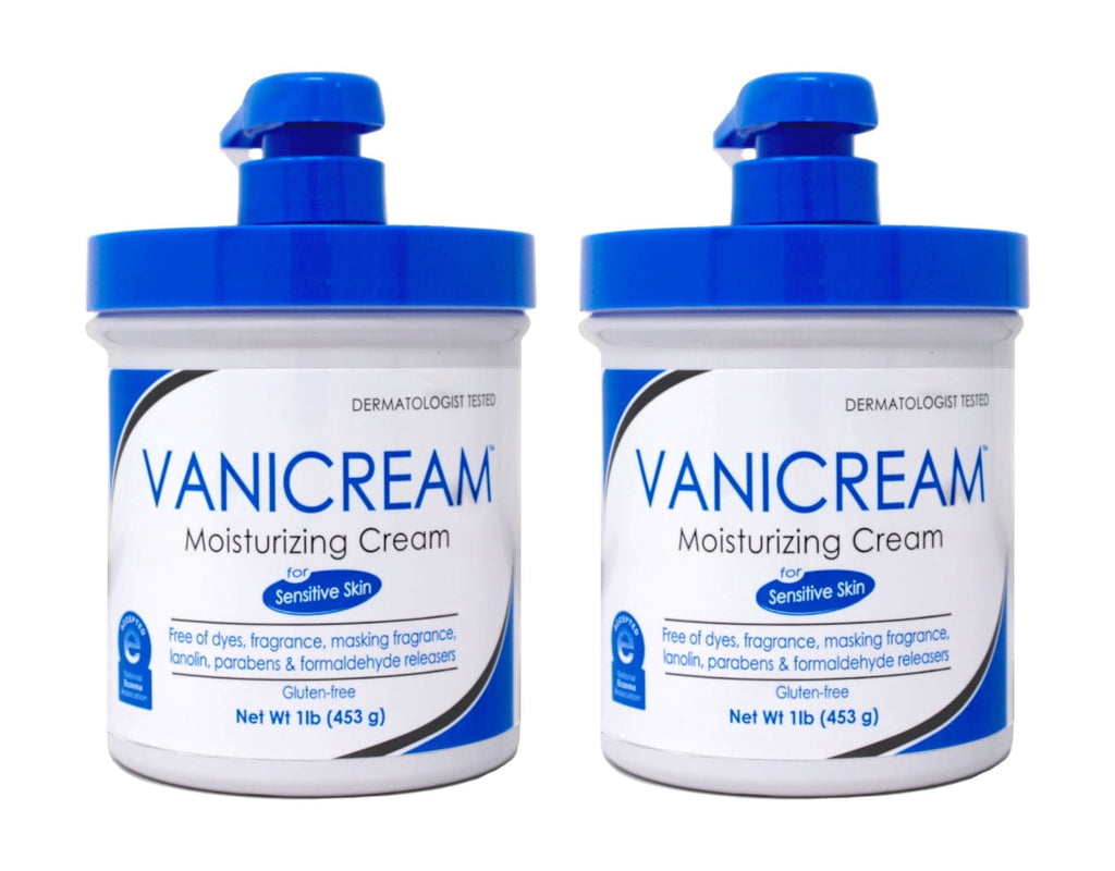 Vanicre am Skin Cre am With Pum p Dispenser 16 oz (Pack of 2)