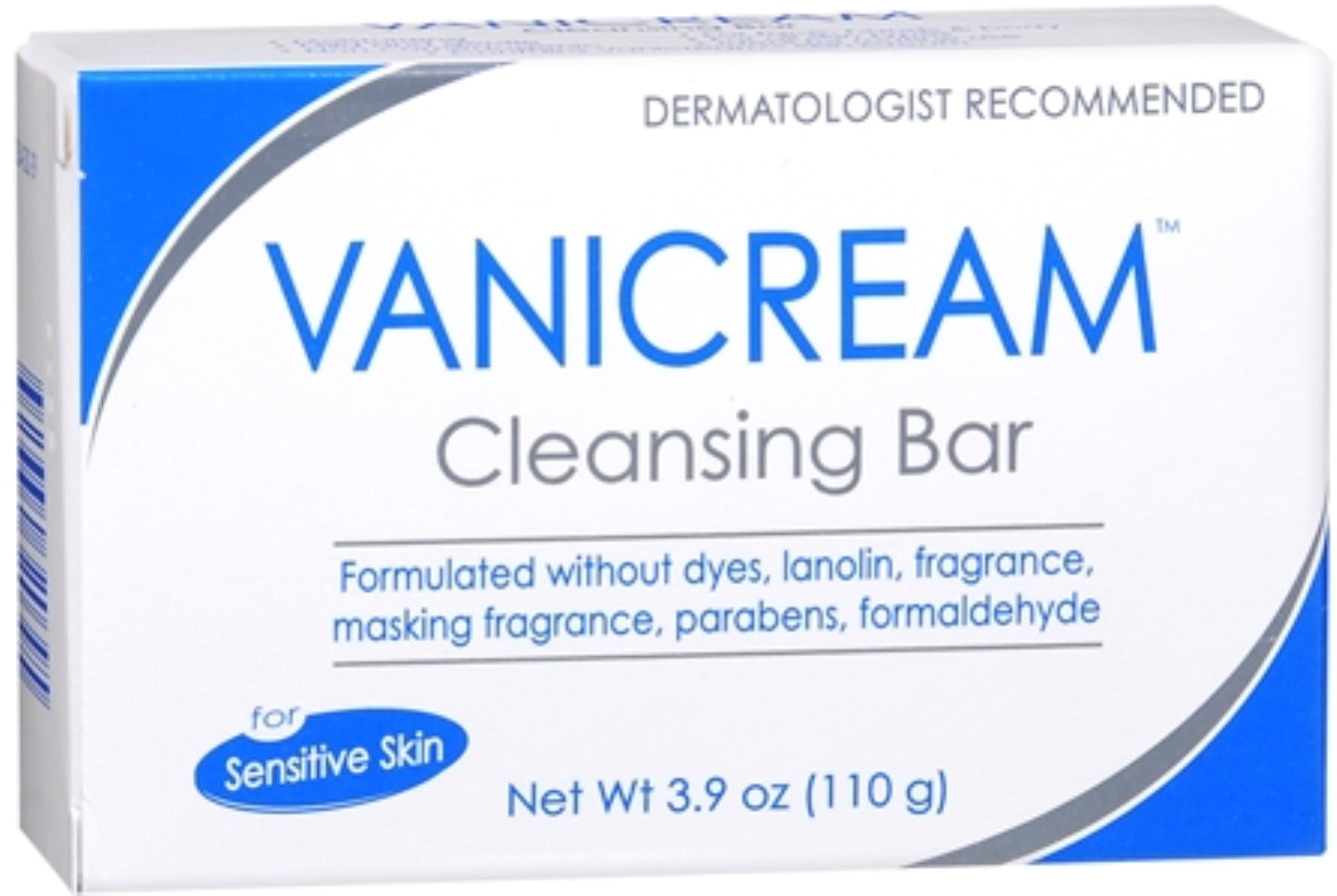 Vanicream Cleansing Bar for Sensitive Skin 3.90 oz (Pack of 2)