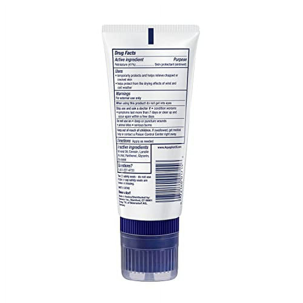 Aquaphor Healing Ointment Advanced Therapy Skin Protectant Touch-Free Applicator, 3 oz. - Pack of 3