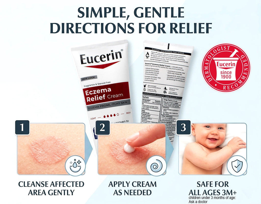 Eucerin Eczema Relief Body Creme 8.0 Ounce