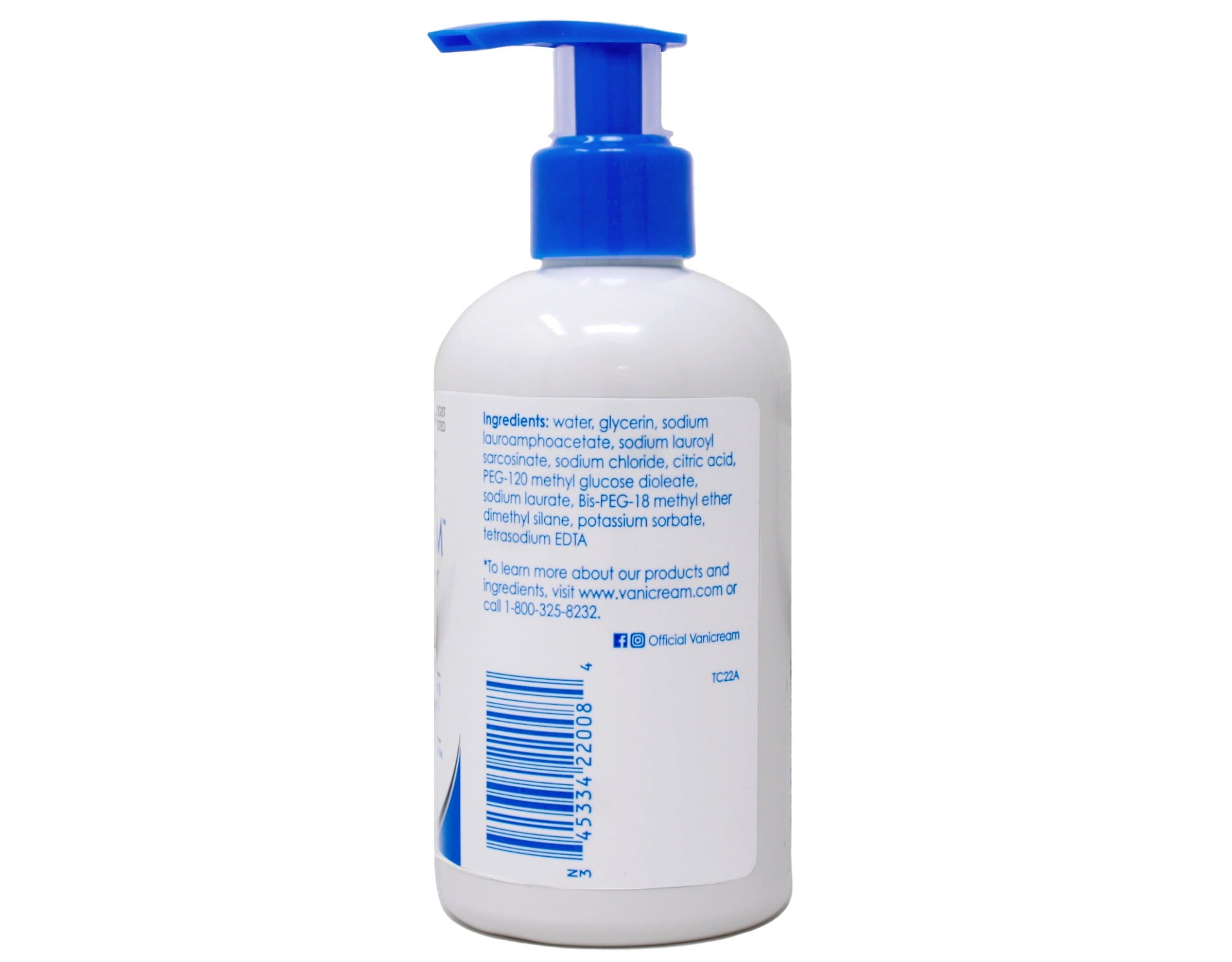 Vanicream, Liquid Cleanser, For Sensitive Skin, 8 fl oz Pack of 3